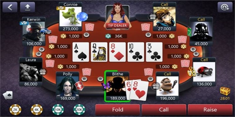 Chiến thuật chơi Poker texas hold em tại QQ88 hiệu quả